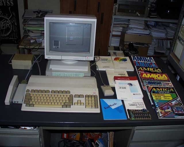 Amiga 500 and the external Harddisk